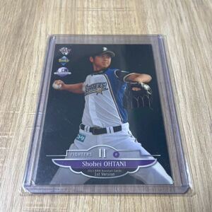 2013 BBM 1stバージョン 大谷翔平 日本ハムファイターズ レギュラーカード プロモ ルーキーカード RC Shohei Ohtani SCM promotion card