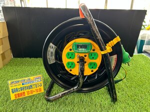 ◆中古/動作品◆ 日動工業 電工ドラム マジックリール Z-EB34 漏電保護専用ブレーカ付 30m 2.0×3C 【アクトツール太宰府店】 店頭同時販売