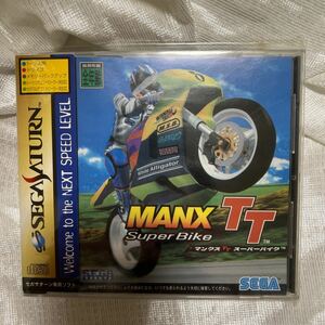 SS 【帯付き】マンクスTTスーパーバイク セガサターン MANX TT SUPERBIKE