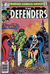 アメコミ Defenders 89 スパイダーマン 1980年 marvel マーベル リーフ ヴィンテージ ヴェノム venom ironman アイアンマン アベンジャーズ