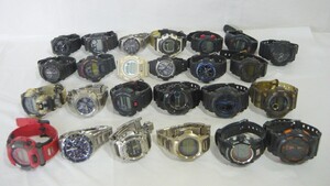 1000円スタート 腕時計25点 CASIO カシオ EDIFICE 5178 EQW-T650/G-SHOCK 5146 GA-110TS/1289 DW-6900/5081 GA-100等 [11] H10012