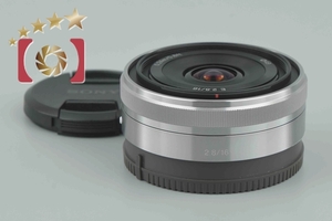 【中古】SONY ソニー E 16mm f/2.8 SEL16F28