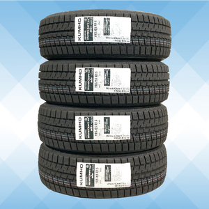 195/65R15 91R スタッドレスタイヤ KUMHO クムホ WINTERCRAFT ICE WI61 24年製 正規品 送料無料 4本セット税込 \29,800より 2