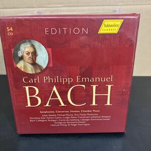 24-3-1 未開封『Carl Philipp Emanuel Bach 54CD Edition』輸入盤　カール・フィリップ・エマヌエル・バッハ・エディション