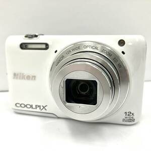 【T】Nikon　ニコン　COOLPIX　S6600　デジタルカメラ　稼働　中古　現状品　12xWIDE OPTICAL ZOOM ED VR 4.5-54.0㎜ 1:3.3-6.3【1596】