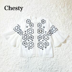 Chesty チェスティ シフォンブラウス トップス 0 レディース C72409-101