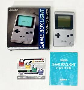 蘇や(BBY1256)ゲーム機　任天堂　Nintendo　ゲームボーイライト　GAMEBOY LIGHT　通電動作未確認　ジャンク品　コンパクトサイズ