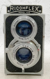 ☆カメラ★RICOHFLEX リコーフレックス MODEL VIIS ANASTIGMAT VIEWER 1:3.5 8cm 二眼レフ フィルムカメラ