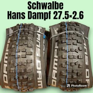 Schwalbe Hans Dampf 27.5×2.6 ブラック 2本セット！トレイルライドにもおすすめのタイヤ！