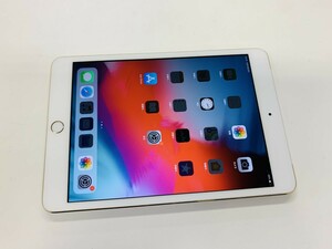 ★送料無料★ジャンク★docomo★A1600iPad mini 3 Wi-Fi + Cellular 16GB★ゴールド★7126002669★SYS★05/31