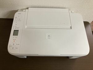 【日本全国 送料込】ジャンク扱い 本体のみ Canon PIXUS プリンター TS3130S ホワイト 動作未確認 OS3295