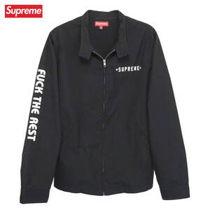 Supreme シュプリーム Independent Truck Company Harrington Jacket Black 希少 XL ハリントン ジャケット 12SS コラボアイテム 美品