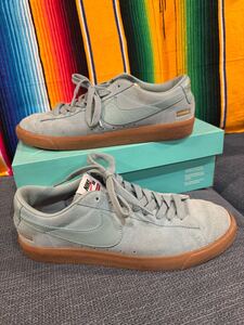 Supreme × NIKE Blazer Low GT QS Cannon Gum シュプリーム × ナイキ ブレーザー ロー US9.5 27.5cm