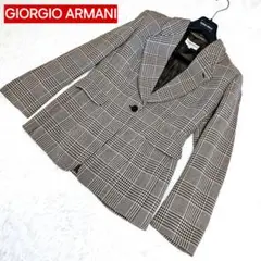 極美品　GIORGIO ARMANI スタンドカラージャケット90sヴィンテージ