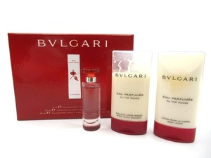 ♪BVLGARI ブルガリ オ パフメ オーテルージュ 香水 コロン 5ml ボディローション アフターシェーブエマルション 30ml×2 中古品♪ 