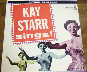 Kay Starr - Sings - LP レコード/ I