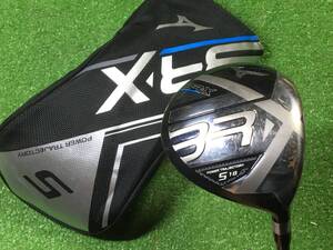 hvc-760 中古　ミズノ/Mizuno BR-X　フェアウェイウッド 5W 18度　純正カーボン FLEX-R