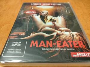 Man-Eater　未開封輸入盤Blu-ray　モニカ・カルパネーゼ/ダリオ・ゲルマーニ/ジョー・ダマト/猟奇！喰人鬼の島/AnthropophagusII