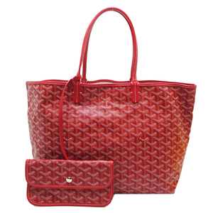 ［銀座店］GOYARD ゴヤール サンルイ PM トートバッグ ゴヤールディン レッド レディース・メンズ DH84586