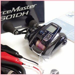 ★1円 SHIMANO/シマノ 電動リール フォースマスター 601DH/ギア比6.5/自重490g/外箱・取説付き/左ハンドル/釣具&2010600069