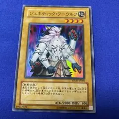 遊戯王 ジェネティック・ワーウルフ　美品