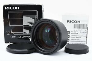 RICOH テレコンバージョンレンズ TC-1 1.88X [現状品] 元箱 使用説明書 キャップ付き