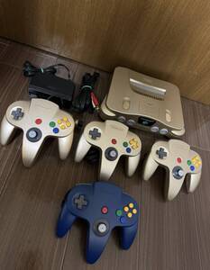 ニンテンドー64 本体 ゴールド