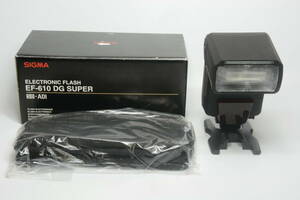 シグマ SIGMA EF-610 DG SUPER ELECTRONIC FLASH ソニー用 SONY用 #0871