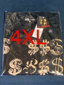 新品即決！★4XLサイズ★アンディ・ウォーホル★ ★ドル Dollar★Ｔシャツ★ユニクロ★