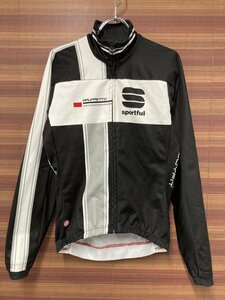 GZ940 スポーツフル Sportful グルペット GRUPPETTO 長袖 サイクルジャケット 裏起毛 防風 M 黒