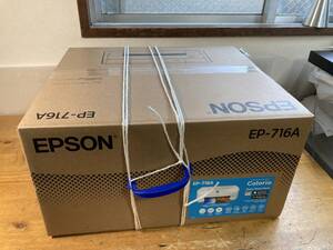 新品未開封品 EPSON エプソン A4 インクジェット プリンター 複合機 EP-716A 122406ym