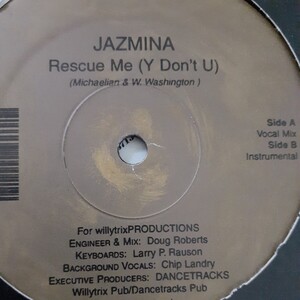 レコード ハウス jazmina rescue me Manhattan record アナログレコード fan