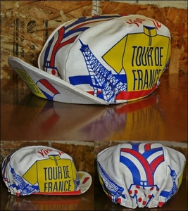 CAP IT ALL ツールドフランス サイクルキャップ ビンテージ USA製 TOUR DE FRANCE K20C633