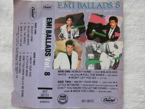 EMI BALLADS 8 / MELBA MOORE, BEAU WILLIAMS, KENNY & JOHNNY, SLY FOX, BALTIMORA, HEART, COREY HART, KIM CARNES, Hush 1986