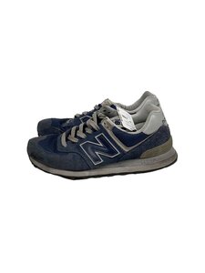 NEW BALANCE◆ローカットスニーカー/24.5cm/NVY/ML574EGN//