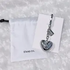 スタンドオイル Mirror Heart Keyring ミラーハートキーリング