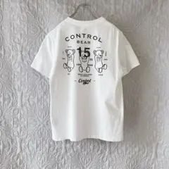 ★希少　graniph　グラニフ　15thコントロールベアー　綿100　ｔシャツ