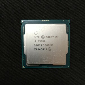 インテルCore i9 9900k付属品なし