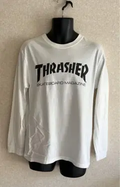 THRASHER MAG LOGO L/S TEE SIZE L