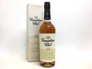 ウイスキー whisky カナディアンクラブ 20年 750ml 40% 重量番号:2(66)