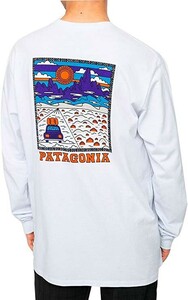 PATAGONIA LONG SLEEVE SUMMIT ROAD RESPONSIBILI TEE 38519 WHI [並行輸入品]　ホワイト　サイズＬ