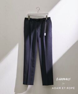 ADAM ET ROP HOMME 《別注》【GRAMICCI / グラミチ】FLANNEL STRETCH SLIM SLACKS ネイビーL