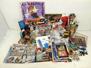 M201★ONE PIECE グッズ 大量 まとめて 公式グッズ 一番くじ グラス クリアファイル ハンドタオル ポスター 未使用品 ★送料1580円〜