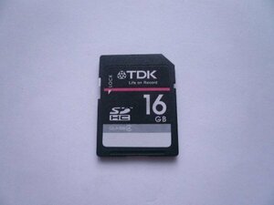 TDK　SDHCカード　16GB