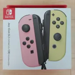 【新品未使用品】任天堂スイッチ Joy-Con パステルピンク/パステルイエロー