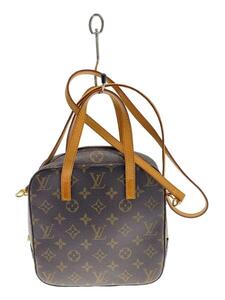 LOUIS VUITTON◆スポンティーニ_モノグラム・キャンバス_BRW/PVC/BRW