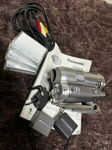 美品 パナソニック デジタルビデオカメラ NV-GS250 Panasonic Handycam バッテリー2個