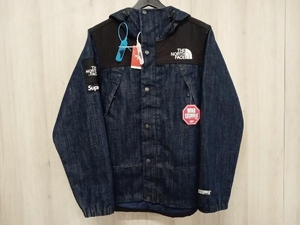 【美品THE NORTH FACE Supreme ザノースフェイス シュプリーム ジャケットNP015401 USA:Sサイズ インディゴ