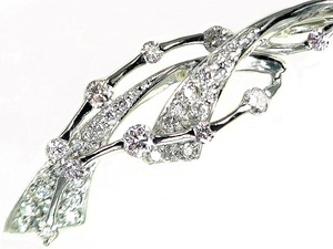 【宝石屋本舗】天然ピンクダイヤモンド0.37ct　ダイヤモンド0.31ct　K18WG　ネックレス（宝石鑑別書付）