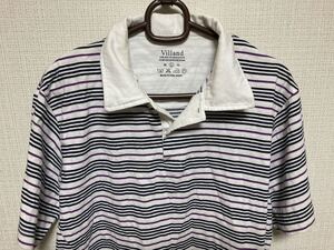 Villand 半袖襟付きトップス Lサイズ